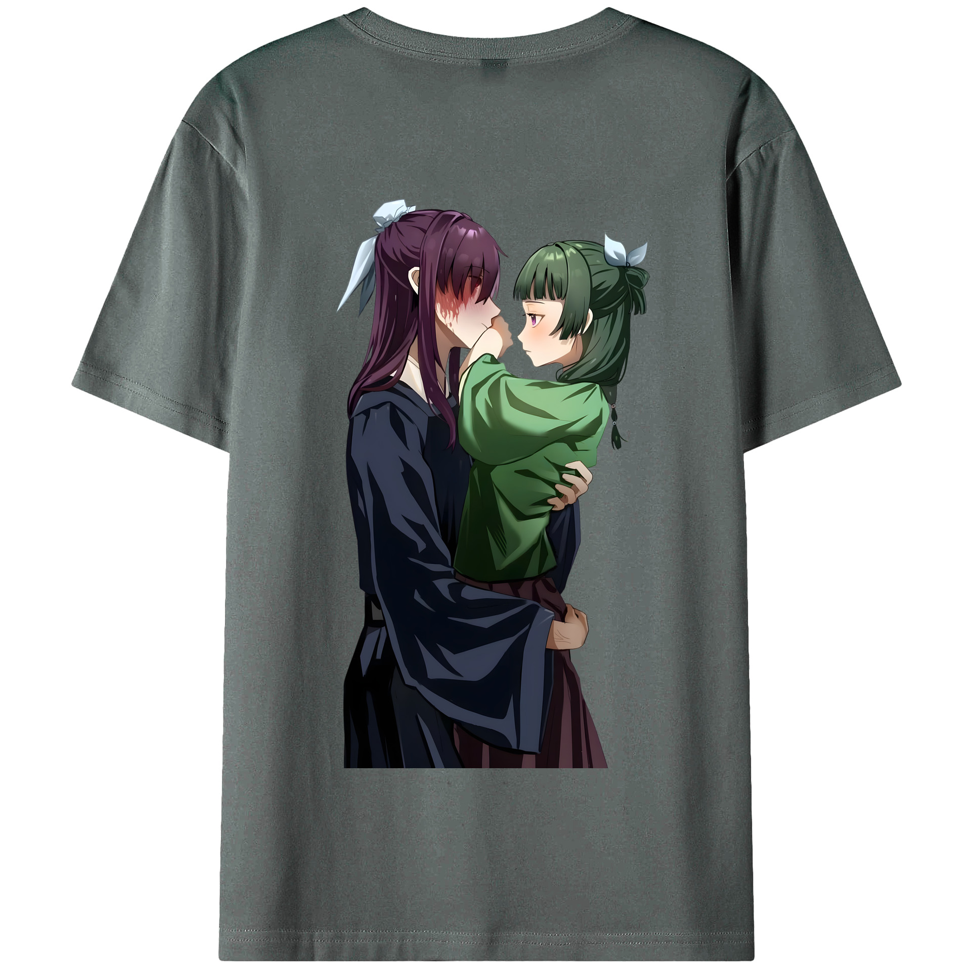 （画像用） 薬屋のひとりごと The Apothecary Diaries 綿100％半袖Tシャツ（背面プリント）